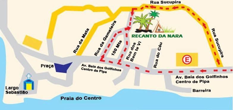 Recanto Da Nara Praia de Pipa Exterior foto